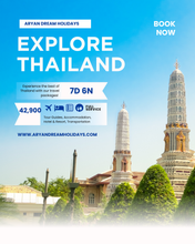 Bangkok & Pattaya Holiday Package – 6 Nights 7 Days Land Package | From Rs. 42,900 | Aryan Dream Holidays