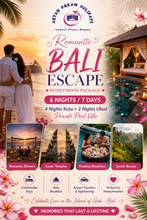 BALI ESCAPE – 6 NIGHTS / 7 DAYS 4 Nights Kuta + 2 Nights Ubud Private Pool Villa