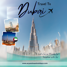 Dubai Holiday Package  5 Nights / 6 Days  from Rs. 59,000/- inc. airfare