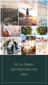 Top 10 Travel Destinations for 2023: Discover the Must-See Places of the Year with Aryan Dream Holidays