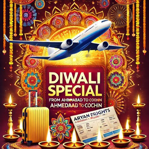 Diwali Ahmedabad - Cochin Direct Flight Blocks