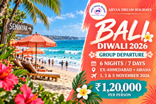 Bali Diwali 2026 – 6N/7D Group, Ex-Ahmedabad