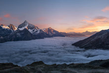 Scenic Himalayan mountain landscape, Shimla Manali