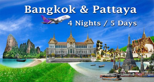 THAILAND 2 NIGHTS BANKOK 2 NIGHTS PATTAYA @ Rs 11,900/-