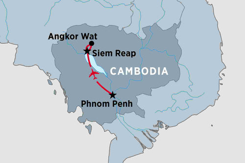 Cambodia 5 Days @ Rs .36,900/-
